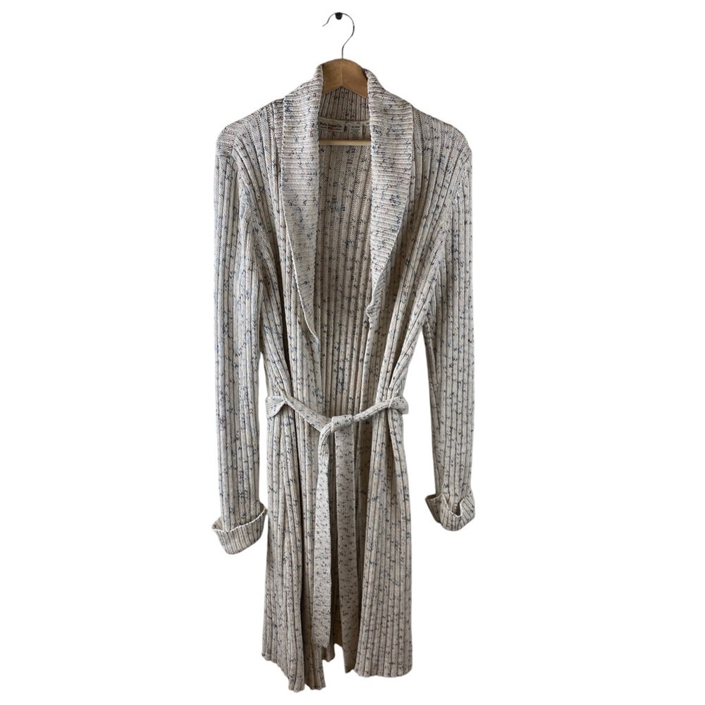 Polo Jeans Women’s Ribbed Belted Long Cardigan XL